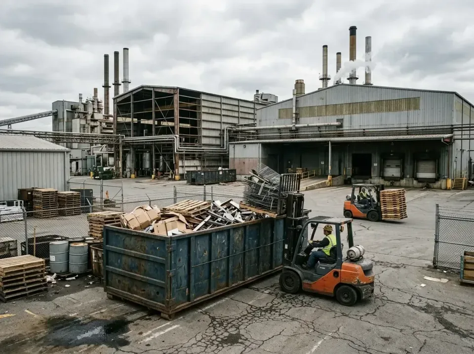 industrial-factory-scrap-conta-003 — frequently asked questions, Cheap Roll-off Dumpster Rentals in Fenton, MI